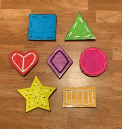 Preschool Art Activity with Paper Shapes » Preschool Toolkit