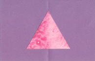 Triangle Stained Glass Craft