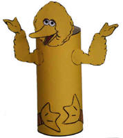 big bird TP roll craft