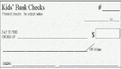 pretend checks for kids